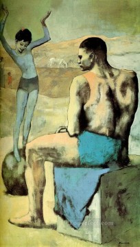  Pelo Pintura - Acróbata sobre una pelota 1905 Pablo Picasso
